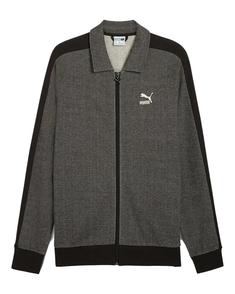 Puma T7 track jacket - Grau Grau
