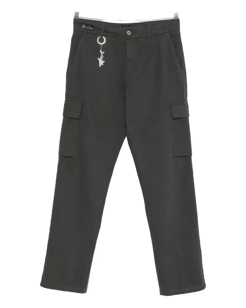 Paul & Shark logo-charm cargo pants - Grün Grün