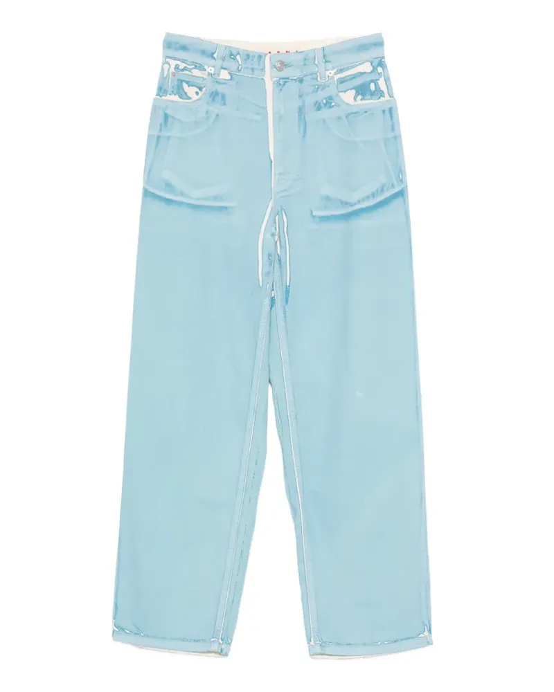 Marni wide-leg jeans - Blau Blau