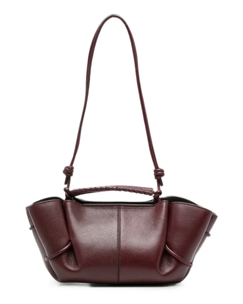 HEREU Arta leather shoulder bag - Rot Rot