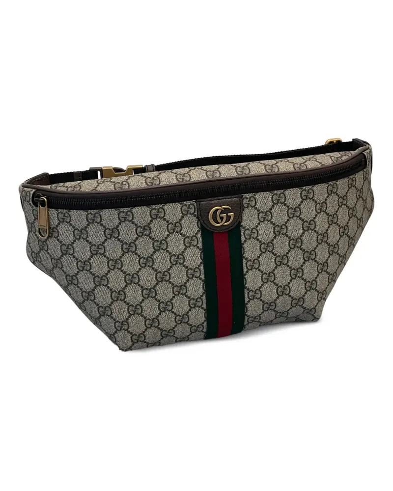 Gucci Gürteltasche aus GG Supreme-Canvas - Nude Nude