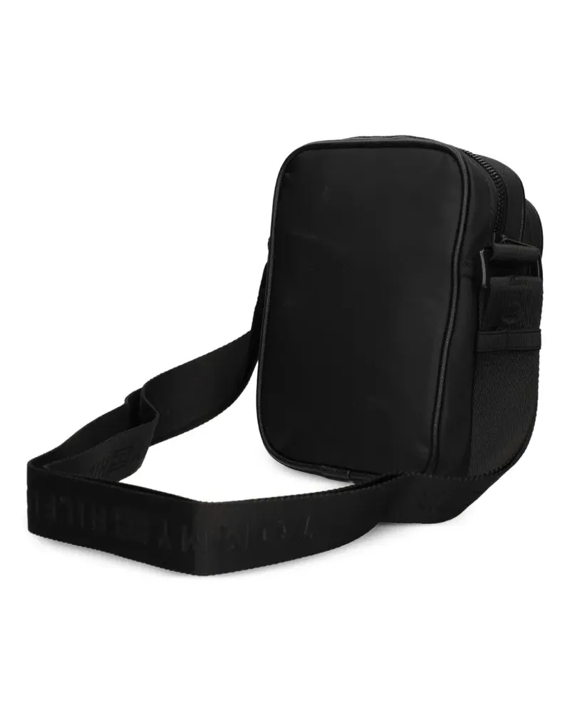 Tommy Hilfiger Kuriertasche mit Logo-Schild - Schwarz Schwarz