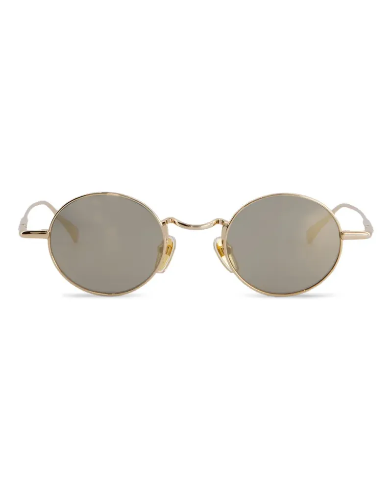 Chloé Sonnenbrille mit rundem Gestell - Gold Gold