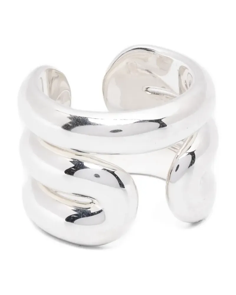 UNCOMMON MATTERS Torrent ring - Silber Silber