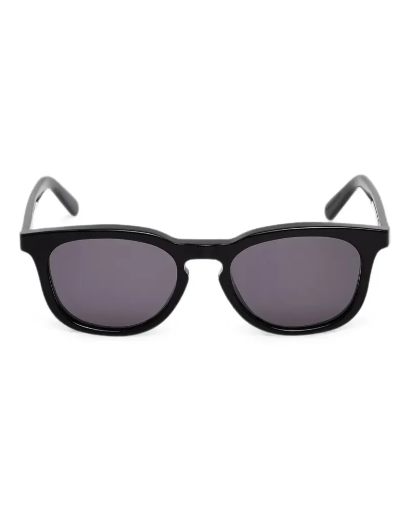 Maison Margiela geometric-frame sunglasses - Schwarz Schwarz