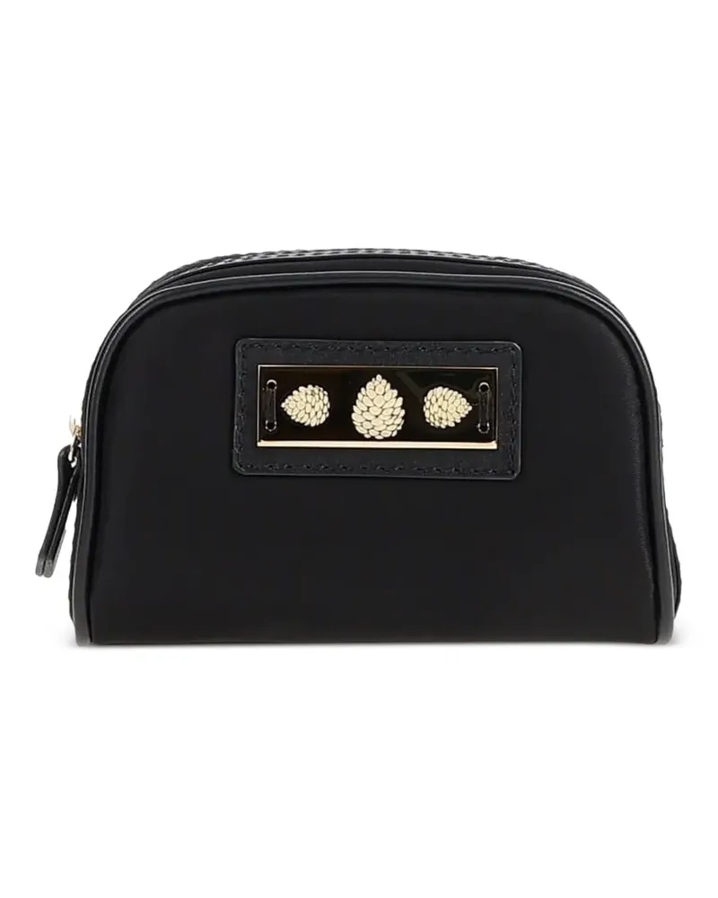 Tyler Ellis mini Everyday Pouch pinecone make up bag - Schwarz Schwarz
