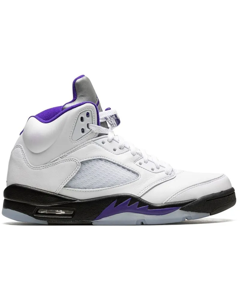 Jordan Air  5 Retro Sneakers - Weiß Weiß