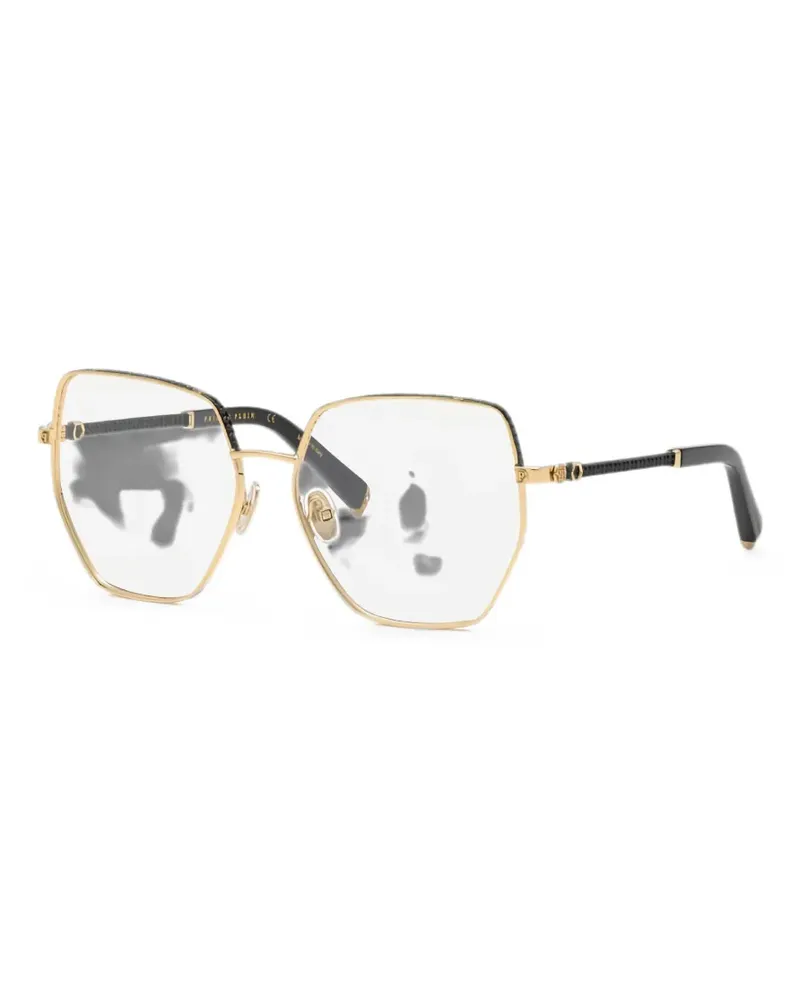Philipp Plein geometric-frame glasses - Gold Gold