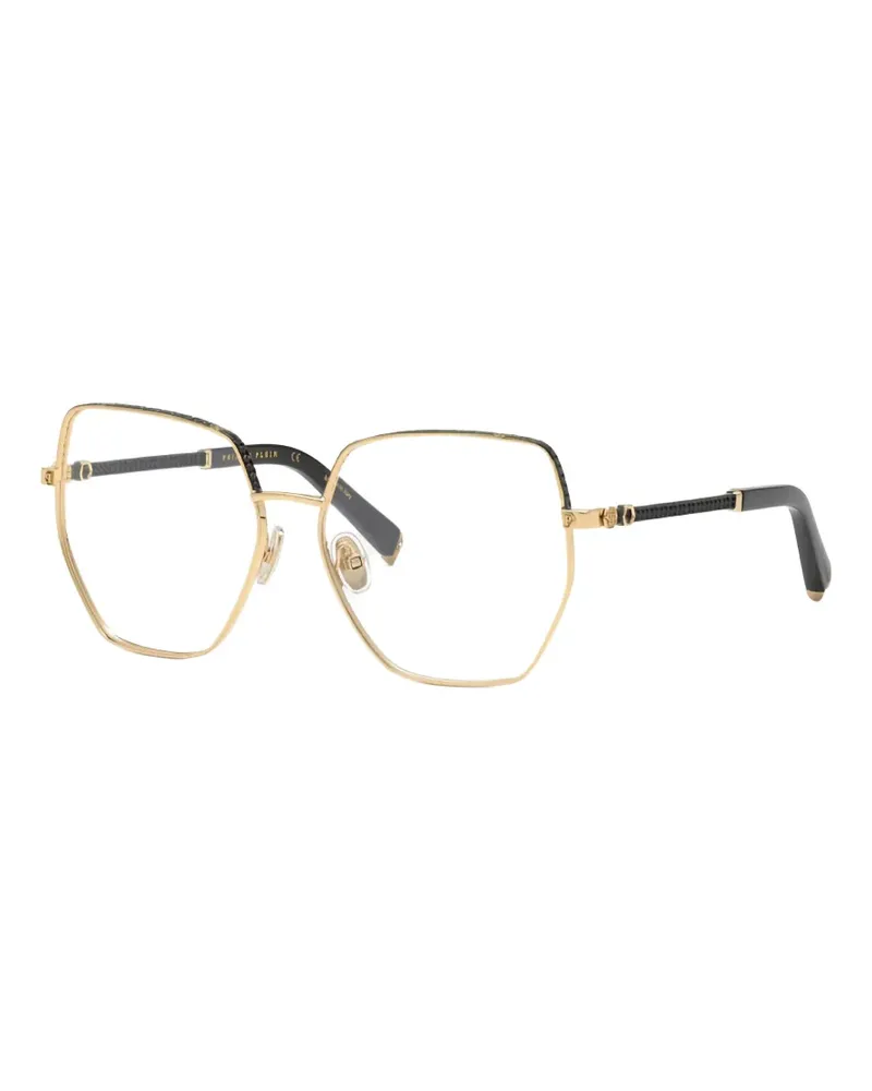 Philipp Plein geometric-frame glasses - Gold Gold