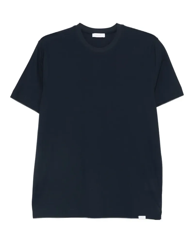 Diktat crew-neck T-shirt - Blau Blau