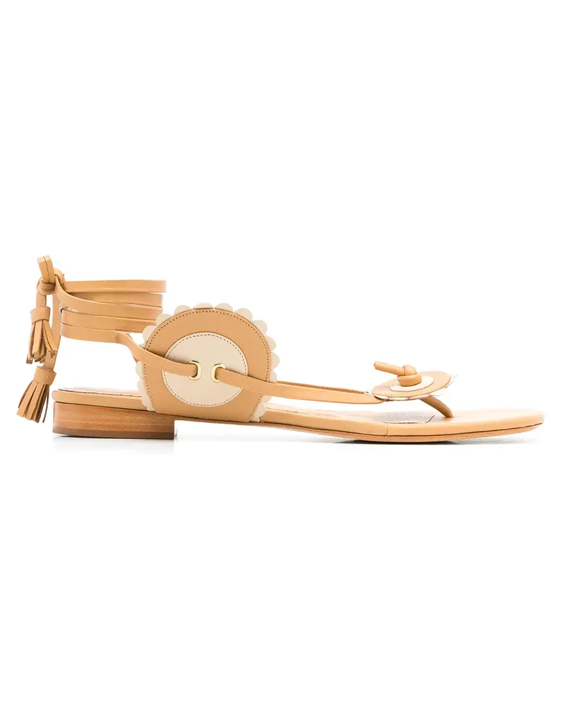 Sarah Chofakian Life Style Sandalen - Gelb Gelb
