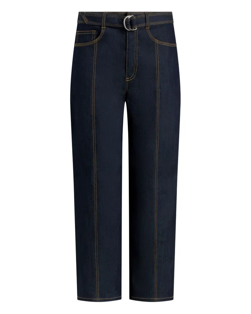 Cinq à Sept Jeans mit Kontrastnähten - Blau Blau