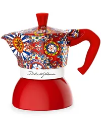 Dolce & Gabbana x Bialetti Moka Induktionskaffeemaschine Rot