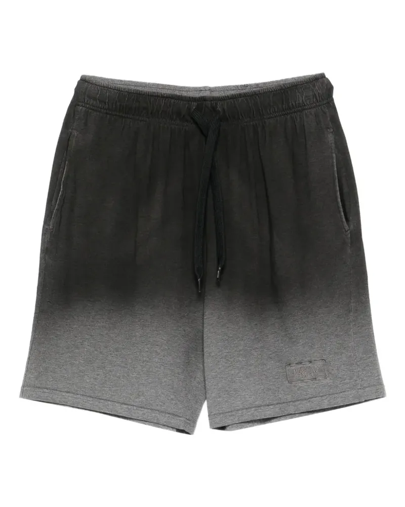 Moschino drawstring-fastening track shorts - Schwarz Schwarz