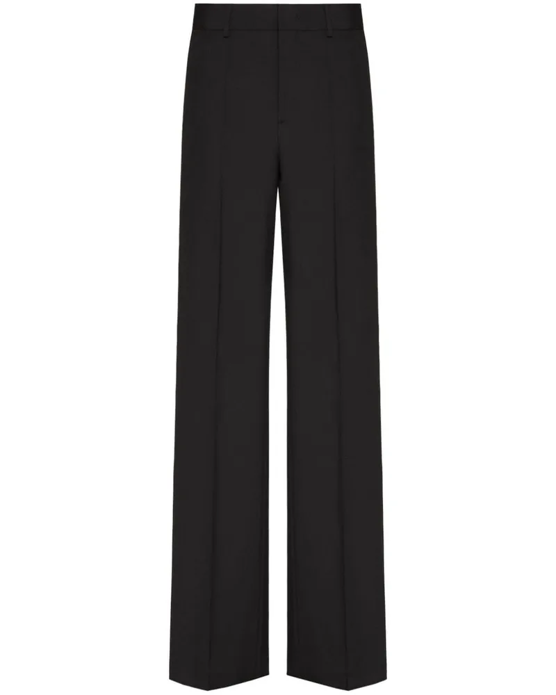 Valentino Garavani Klassische Hose - Schwarz Schwarz