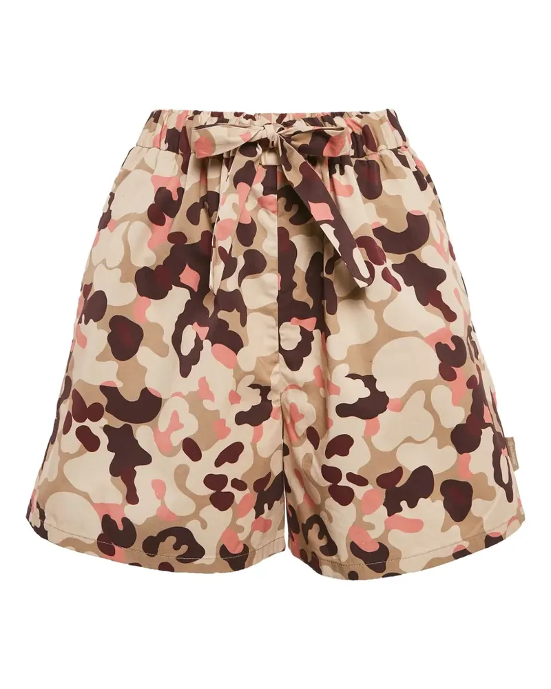Moncler Shorts mit Kordelzug - Braun Braun