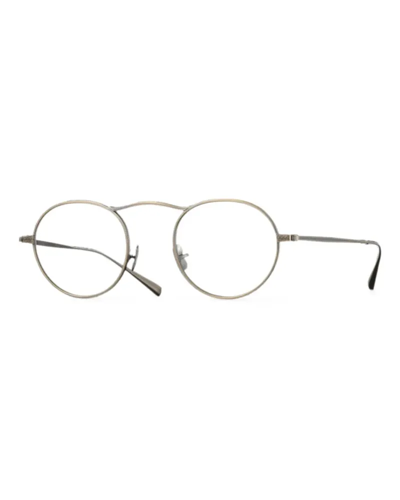 EYEVAN 7285 Clubman-E Brille mit rundem Gestell - Gold Gold