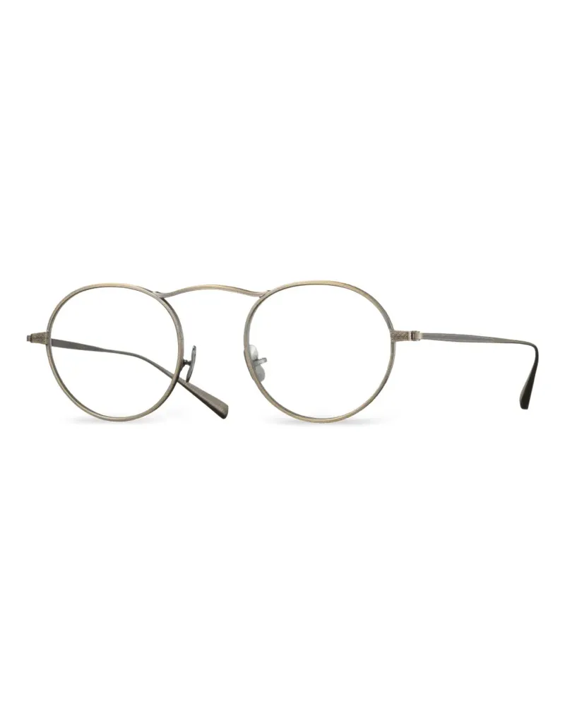 EYEVAN 7285 Clubman-E Brille mit rundem Gestell - Gold Gold