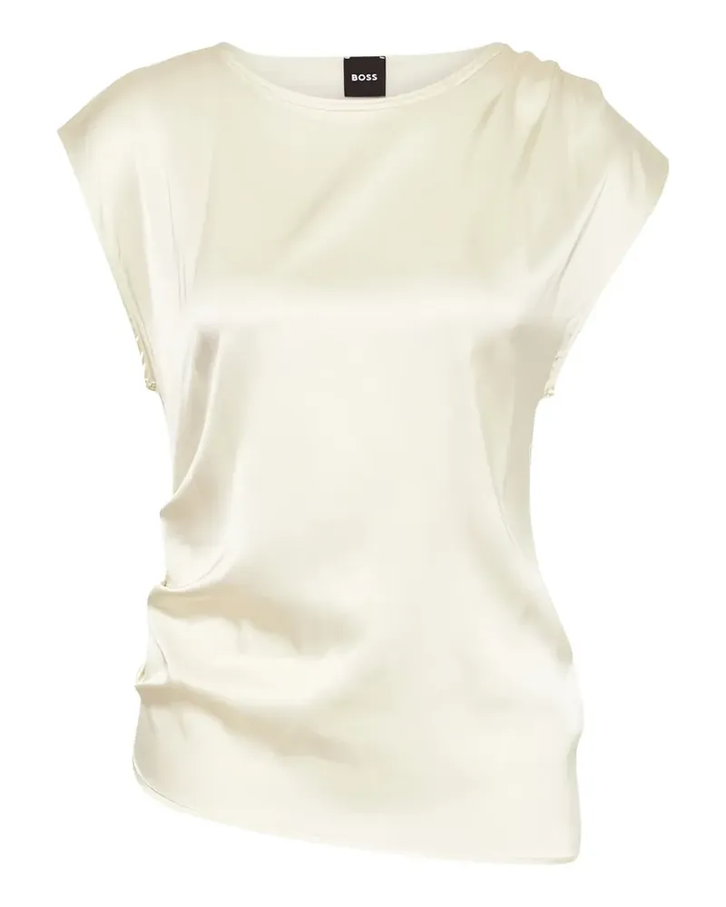 HUGO BOSS Etoga draped T-shirt - Nude Nude
