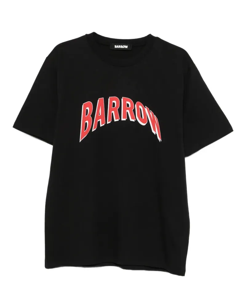 BARROW T-Shirt mit Logo-Print - Schwarz Schwarz
