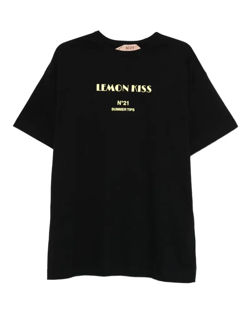 N° 21 crew-neck T-shirt - Schwarz Schwarz