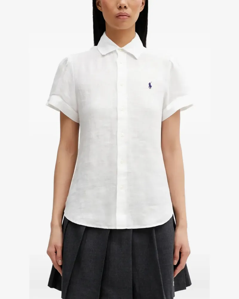 Ralph Lauren Kurzärmeliges Hemd - Weiß Weiß