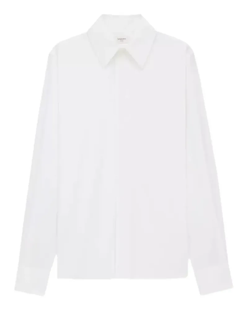 Saint Laurent Klassisches Hemd - Weiß Weiß