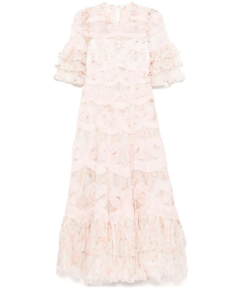 Needle & Thread Ophelia Abendkleid - Rosa Rosa