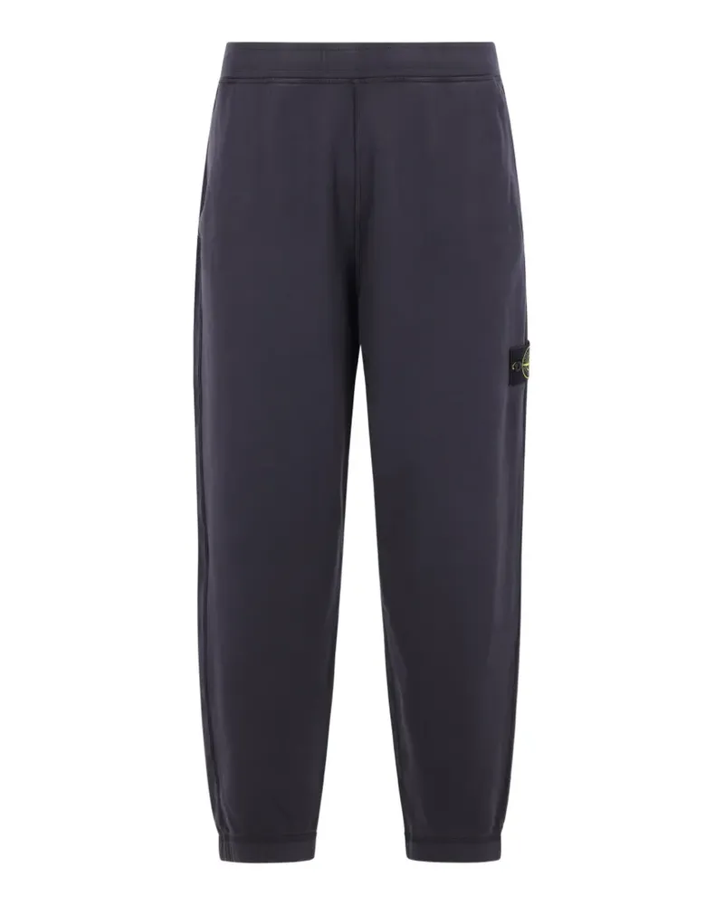 Stone Island Jogginghose mit Logo-Patch - Blau Blau