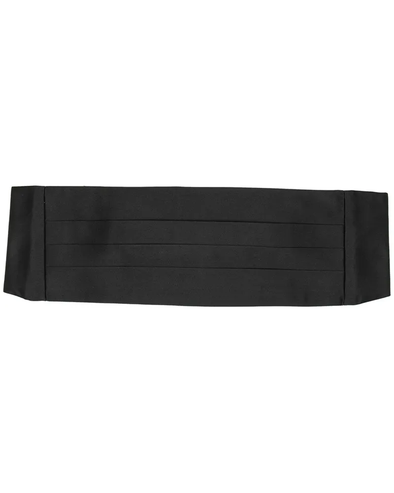 Ralph Lauren Kummerbund aus Satin - Schwarz Schwarz