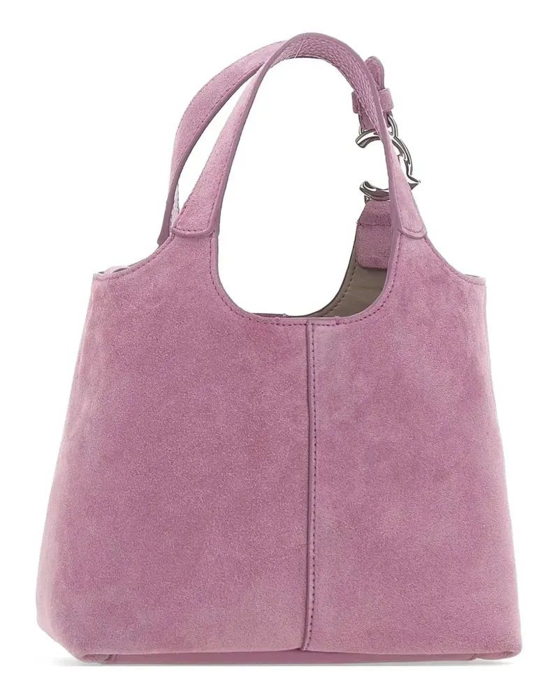 Coccinelle small C-Easy suede tote bag - Violett Violett