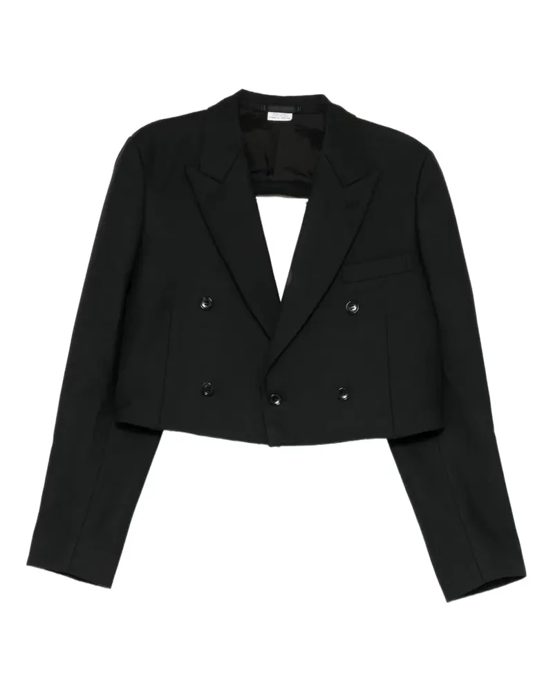 Comme des Garçons cutout blazer - Schwarz Schwarz