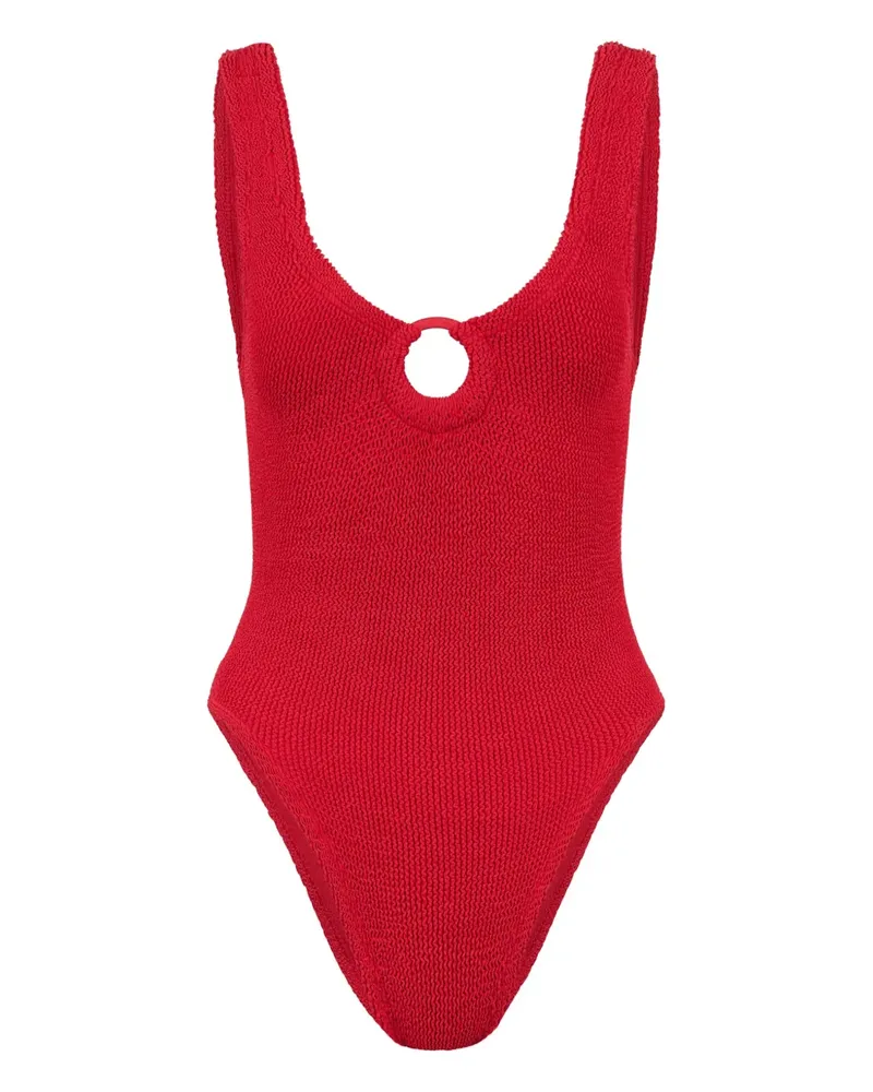 Hunza G Celine Badeanzug - Rot Rot