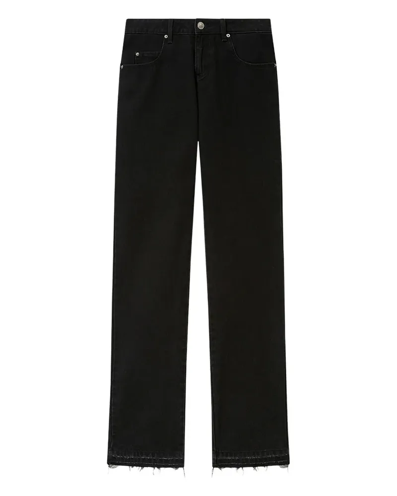 Isabel Marant Ausgestellte Denala Jeans - Schwarz Schwarz