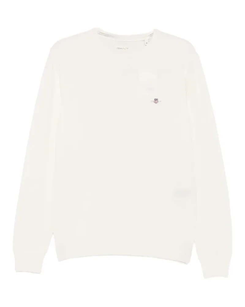 Gant superfine lambswool sweater - Nude Nude