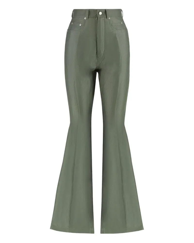 Rick Owens Hose mit Bügelfalten - Grün Grün
