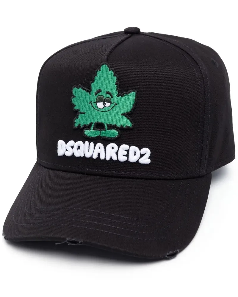 Dsquared2 Klassische Baseballkappe - Schwarz Schwarz
