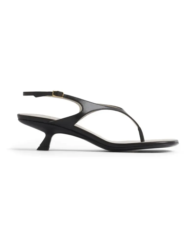 Thierry Mugler thong-strap slingback sandals - Schwarz Schwarz