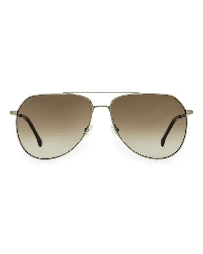 HUGO BOSS pilot-frame sunglasses - Silber Silber