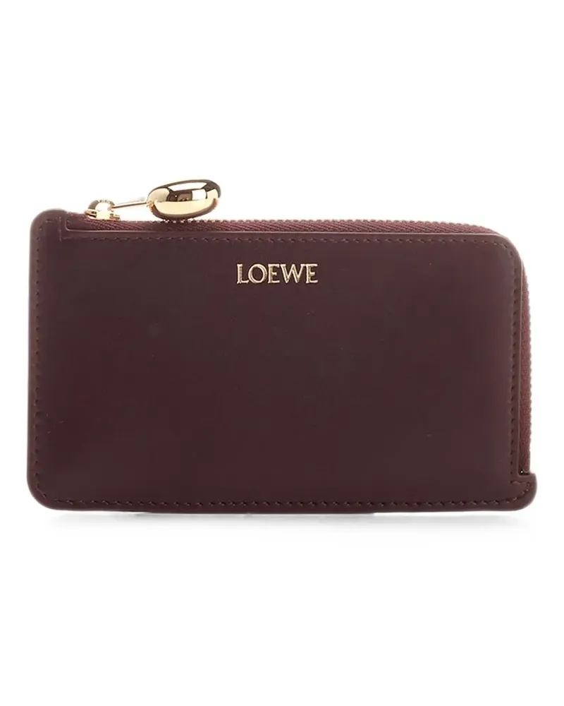 Loewe Pebble leather wallet - Rot Rot