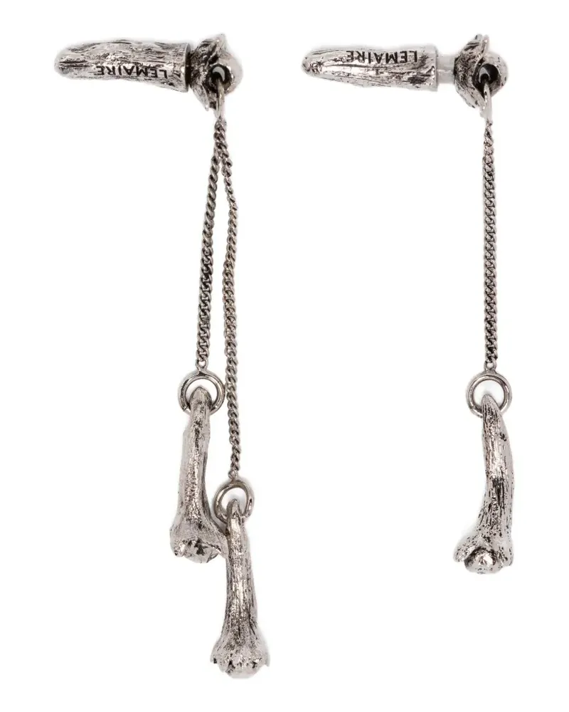 Christophe Lemaire Ohrringe im Kettendesign - Silber Silber
