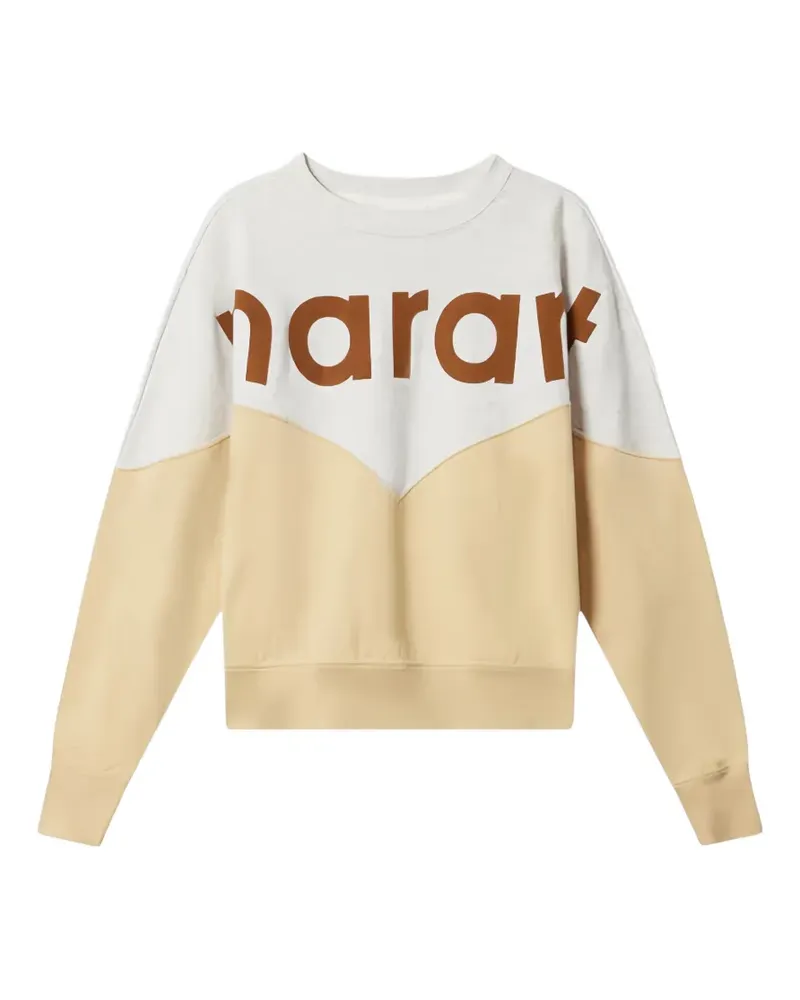 Isabel Marant Houston Sweatshirt mit Logo - Nude Nude