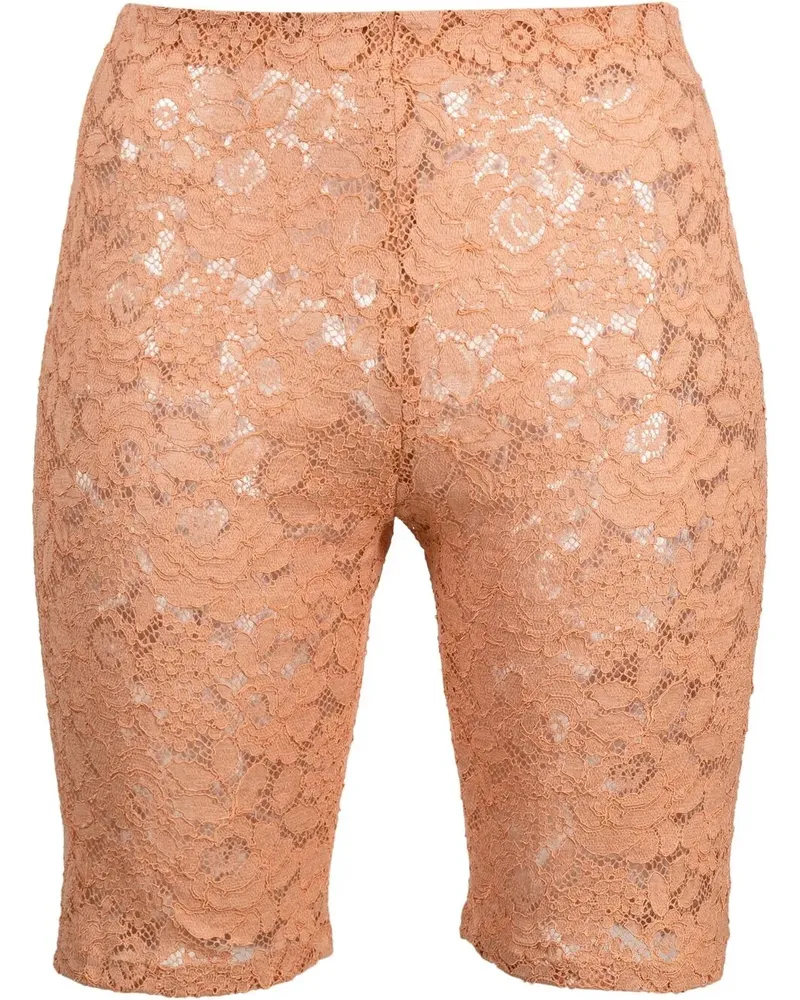 Stella McCartney Shorts mit Spitze - Rosa Rosa