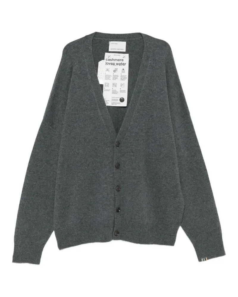 extreme cashmere Cardigan mit V-Ausschnitt - Grau Grau