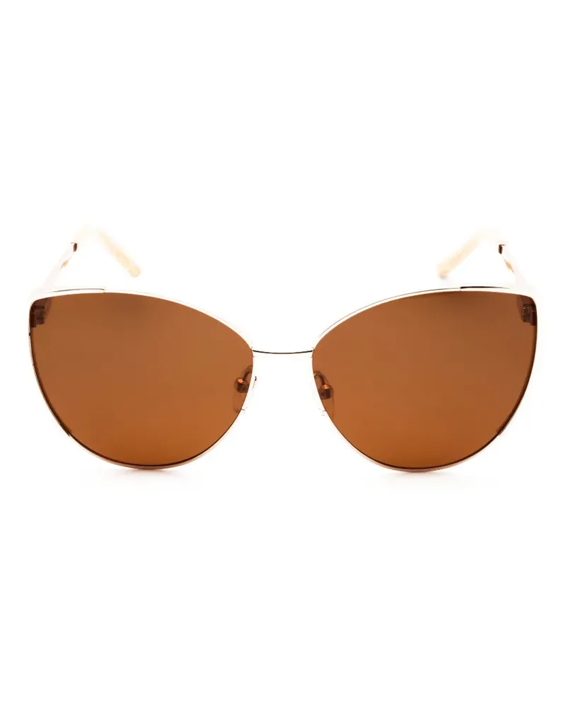 Escada Sonnenbrille mit Cat-Eye-Gestell - Gold Gold