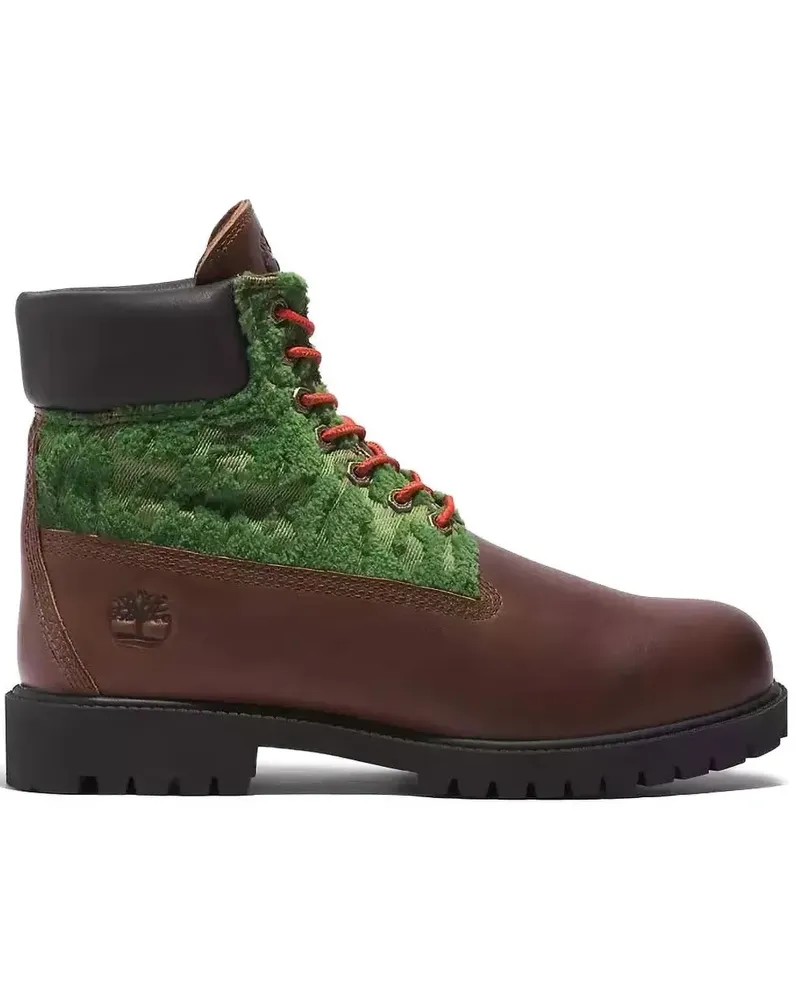 Timberland Wasserdichte Heritage Black Pioneers "Brown Full-Grain" 6-Inch Stiefel - Braun Braun