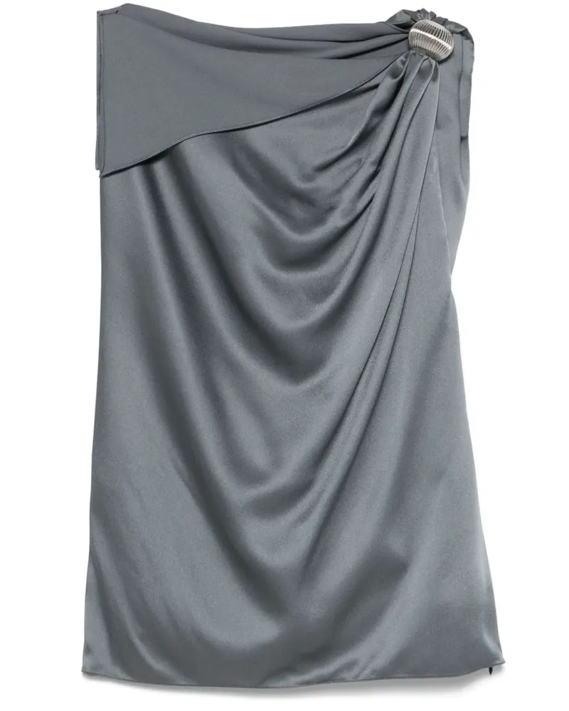 Lanvin Drapiertes Oberteil mit Arpège-Ring - Blau Blau