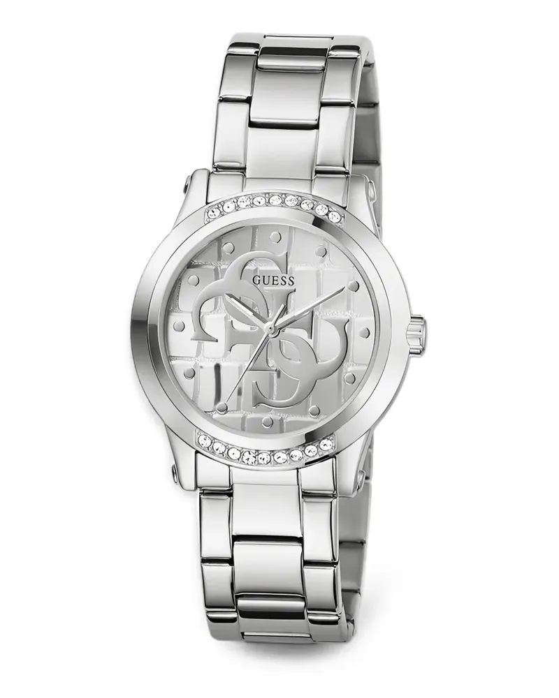 Guess silver-tone analog watch - Silber Silber