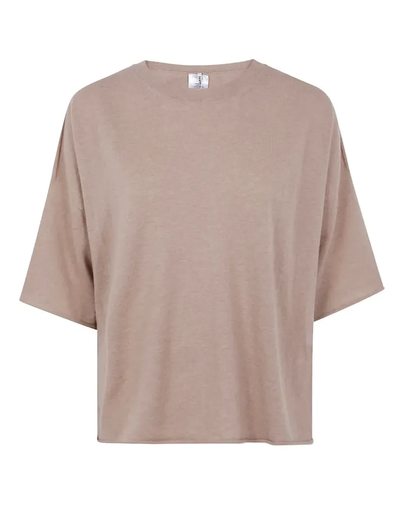 Liviana Conti Klassisches T-Shirt - Nude Nude