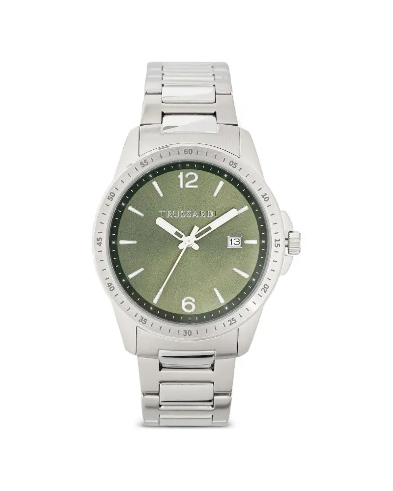 Trussardi T-Couple 44mm - Silber Silber